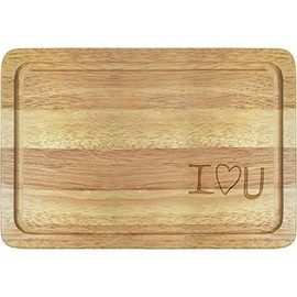 'I Love You' Wooden Chopping/Cutting Board (WB00005587)