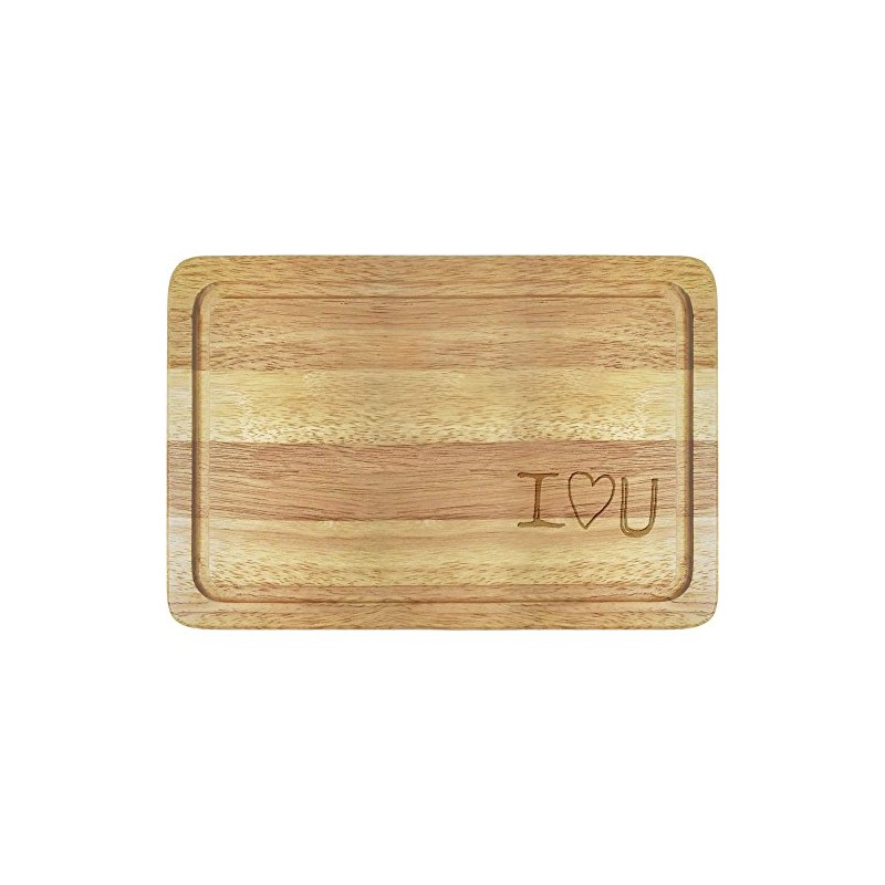 'I Love You' Wooden Chopping/Cutting Board (WB00005587)