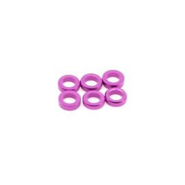 Tone Ninja TuneHues tuner button bushing, Purple, set of 6