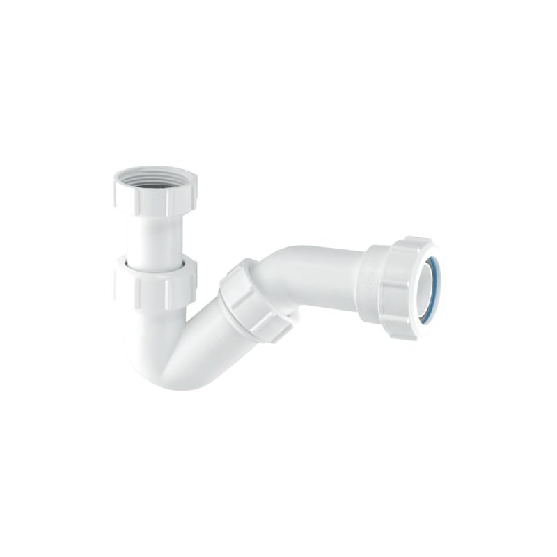 Mcalpine Bt1 Adjustable Inlet Tubular Swivel 'P' Trap (19Mm Seal),
