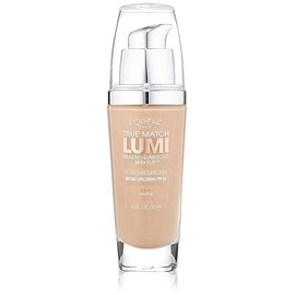 L'Oreal Paris True Match Lumi Maquillaje luminoso saludable, N5 True Beige, 1 fl; oz