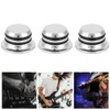 3pcs Volume Control Knob Chromed Zinc Alloy for Electric Guitar