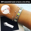 4PCS Nomination Charm Tool,Nomination Bracelet Tool, Italian Nomination Bracelet Charms