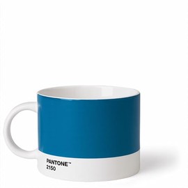 Pantone Tea Cup Porcelain, 475 ml, Porcelain, Blue 2150, 10.4 x 10.4 x 8 cm