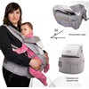Baby Wrap Carries - Ergonomic Convertible Face-in and Face-Out Front