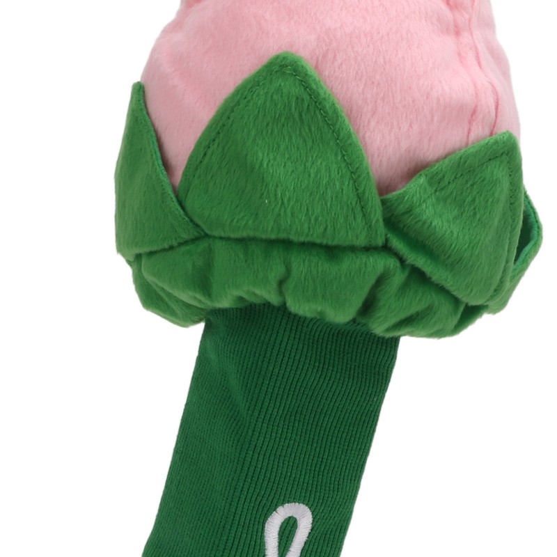 Rose Golf Head Cover Plush Flower Golf Club Headcover Home
