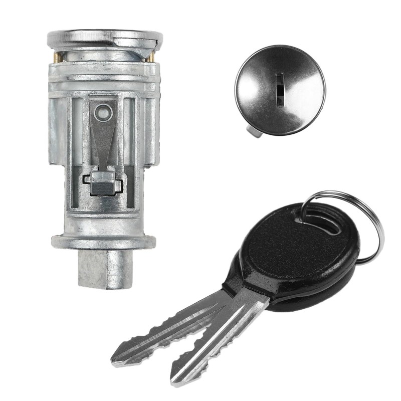 Ignition Lock Cylinder W/ 2 Keys Compatible with Chrysler Dodge