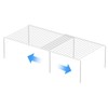 GEDLIRE Expandable Kitchen Cabinet Shelf Organizers, Heavy Duty Adjustable Counter