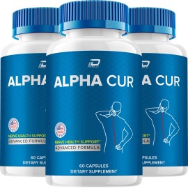 Alpha Cur (3 Pack) Alpha Cur Capsules – AlphaCur All Natural Glycogen Support