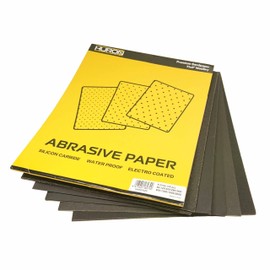 Huron Premium Sandpaper 11x9 Wet/Dry 180 Grit (20 pc), brown