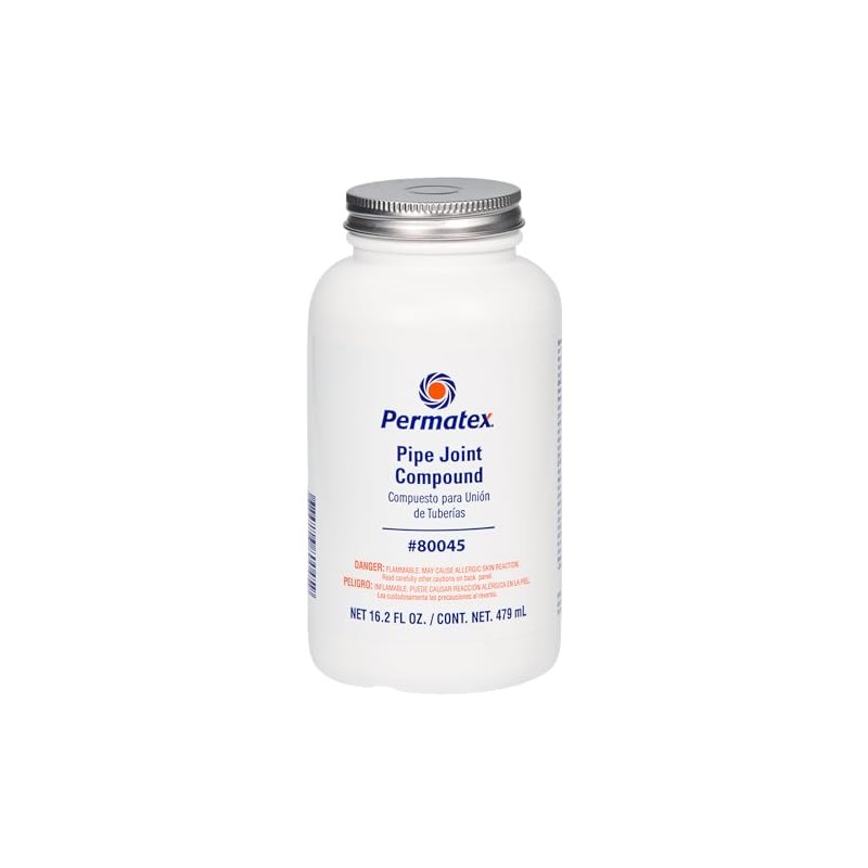 Permatex 80045 Pipe Joint Compound, 16.2 oz. Bottle