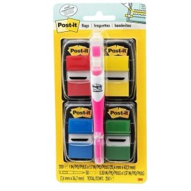 Post-it Flags Value Pack, 50/Dispenser, 4 Dispensers/Pac