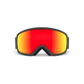 Giro Ringo Ski Goggles - Snowboard Goggles for Men, Women & Youth - Grey Wordmark Strap with VIVID Ember Lens