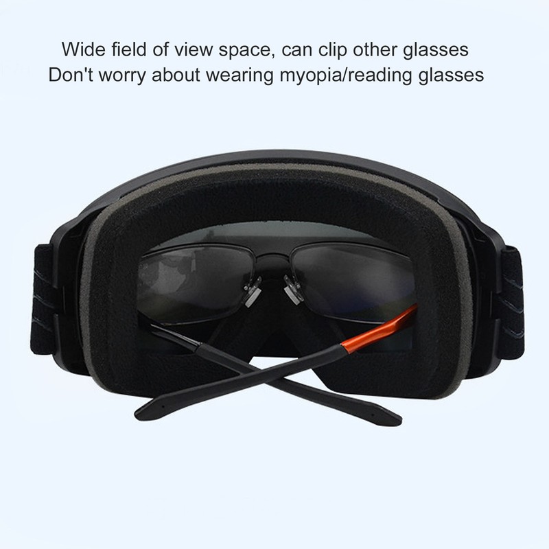 Ski Goggles Magnetic Lens Anti Fog Snow Goggles Interchangeable Lens