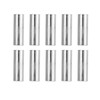 10Pcs Coupling Nut Female Thread Round Rod Connector 304 Stainless