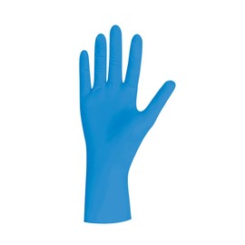 UNIGLOVES Blue Pearl Nitrile Gloves Powder Free Pack of 100 Size XL