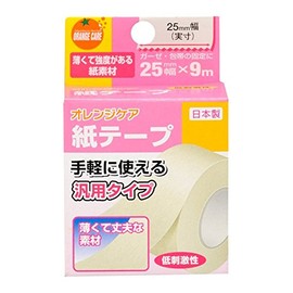 Orange Care Products Paper Tape 25mm x 9m