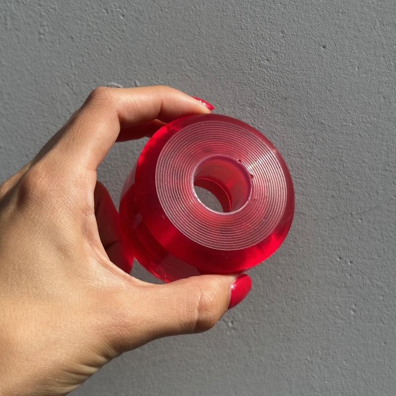 G&S YO-YO Skateboard Wheels *RADIUS Back* -63mm/82A - Clear Red