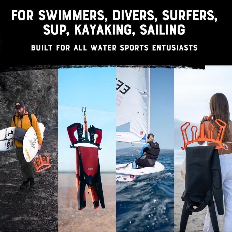 c-monsta Wetsuit Hanger is a Quick Drying Heavy Duty Hanger