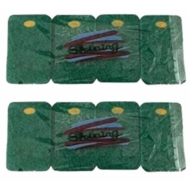 Kitchen 2 X 4 Pcs Shining Kitchen Sponges Dish Scrubber with a hanging hole Total 8 pcs