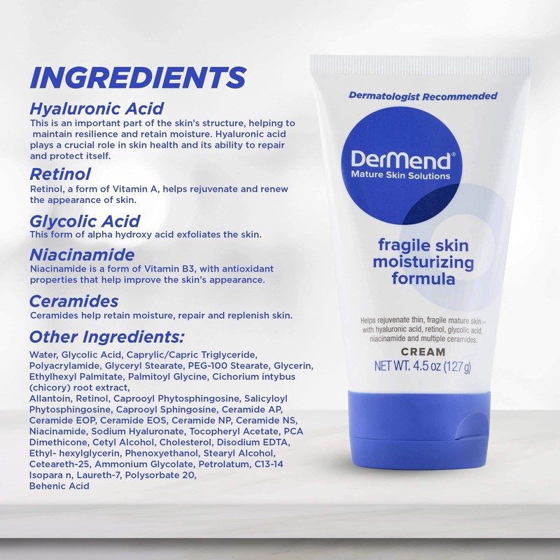 Crema Hidratante Dermend Specialized Fragile Skin 130ml - Venta Internacional.