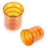 200ml DoubleLayer Glass Mug HeatResistant 3 Dimensional Spiral Cup for