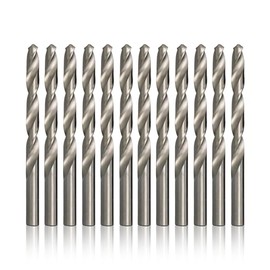 Drill America #40High Speed Steel Bright Finish Drill Bit, (Pack of 12), DWDP Series