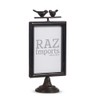 Raz Imports 2024 In Bloom 10.5" Bird Perch Picture Frame