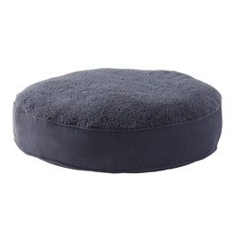 South Pine Porch Samson Deluxe Round Pillow Style Dog Bed, Blue Steel, Large (42")