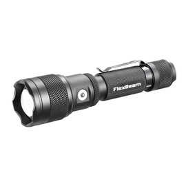 Powertac Flexbeam Tactical Flashlight – 700m Long Throw Zoomable LED, 1200 Lumens, 6 Modes, Rechargeable, Waterproof EDC Torch with Memory Function, Clip & Momentary On for Hunting, Outdoor, Emergency