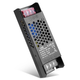 24V 5A 120W Power Supply, AC 110-250V to DC 24 Volt Transformer, Converter, LED Driver for LED Strip Lights, Lighting Fixtures, Projects, Radio