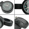 Riloer Motorcycle Handlebar Clock, Universal Aluminium Motorcycle Handlebar Clock Motorbike