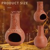 Zvaiuk Palo Santo Holder, Ceramic Incense Burner for Wood Sticks,