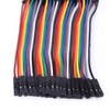 10Pcs Jump Wire Plastic Male to Female Connecting Cable for