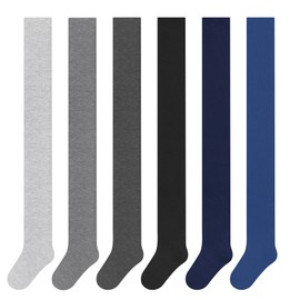Libella 3/6/12 Pack Children's Tights for Baby Boys in Knitted Cotton Blend, Multicoloured, 27244 - 122-128