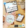 NDYIN NDYIN Sticker Printer, PrintPods Mini Printer, Bluetooth Portable Sticker