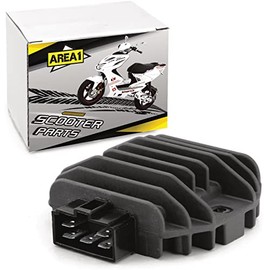 Area1 Voltage Regulator Rectifier Compatible with Jetforce 50 TSDI, Elystar, Looxor/YZF R 125, YBR 125, X-Max 125i, 250i, Majesty 125 150 180, Cygnus XC 125, BWS 125