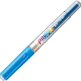 Mitsubishi Pencil Propus PUS155.48 Highlighter, Cartridge Type, Sky Blue, 10 Pieces