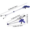 Sparks 2 Pack Foldable Reacher Grabber Tool, Long 32" Foldable