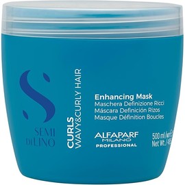 Alfaparf Milano Semi Di Lino Curls Enhancing Mask for Wavy and Curly Hair - Hydrates and Nourishes - Reduces Frizz - Protects Against Humidity - Vegan-Friendly Formula