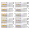 10PCS 2W G9 Ceramic Base 16LED Light Bulbs for Ceiling