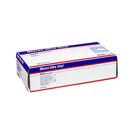 GLOVEX Ultra Vinyl Gloves Small Pack of 100