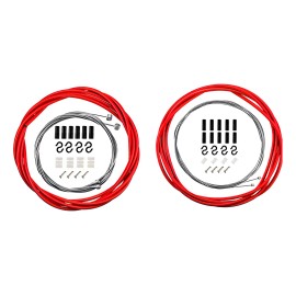 Kit Cables De Freno Y Cables Cambio Velocidades Bicicleta