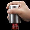 YUDANSI Push Down Bottle Opener, Automatic Beer Bottle Openers, Stainless