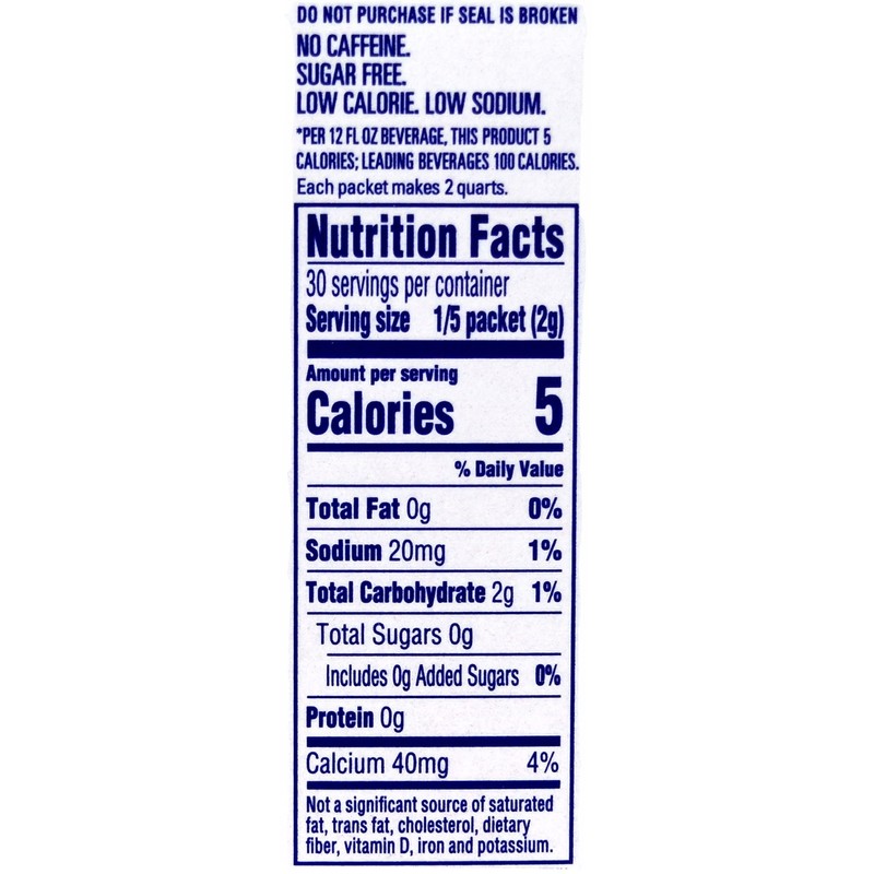 Crystal Light Concord Grape, 12-Quart Canister Box (Pack Of 10)