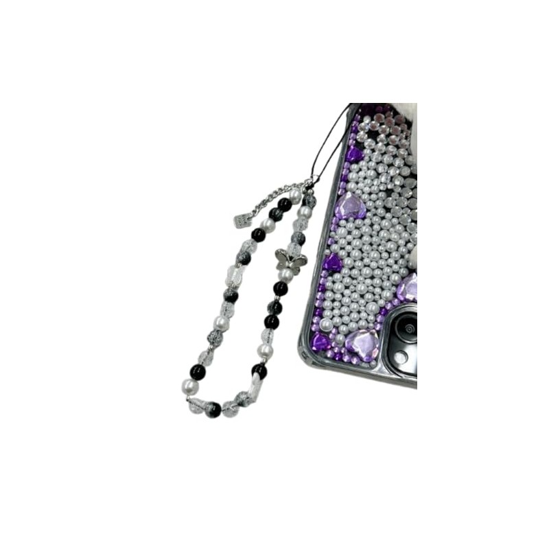 Wigo Beaded Lanyard Keychain E Women's, pattern 3