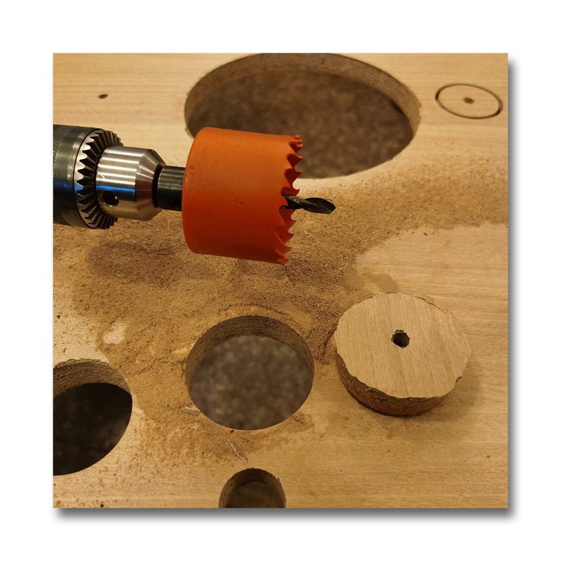 VIKITON 2 inch Hole Saw with Arbor for Cutting Metal