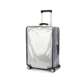 Wsstacxy 32 inch Luggage Cover Suitcase Protector Clear PVC Travel Luggage Covers Luggage Protector Suitcase Cover