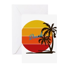 CafePress North Carolina Duck Greeting Cards Folded Greeting Cards (10-pack) Matte