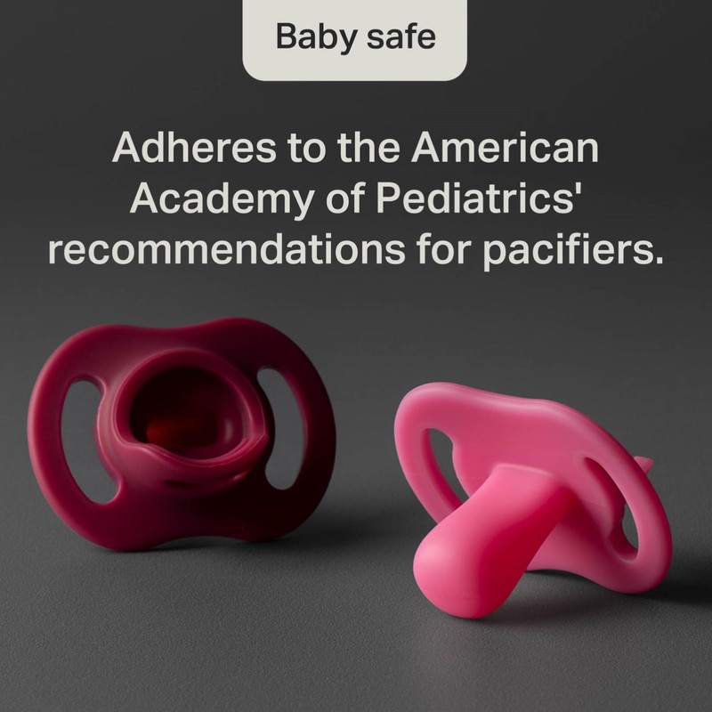 Tommee Tippee Ultra-Light StayPut Pacifier, One-Piece Silicone Design, 0-6m, 4